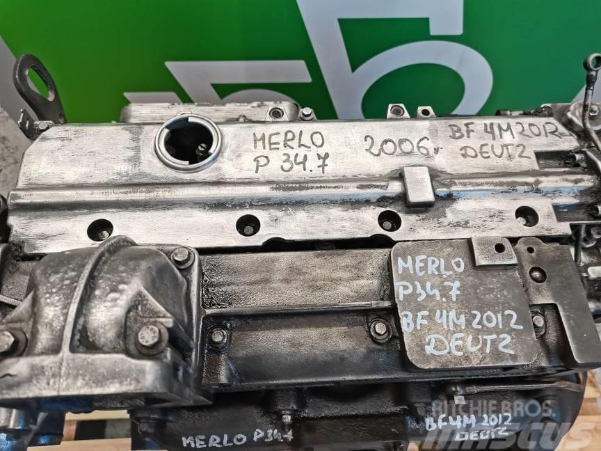 Merlo P 34.7 {Deutz BF4M 2012}block engine Motoare