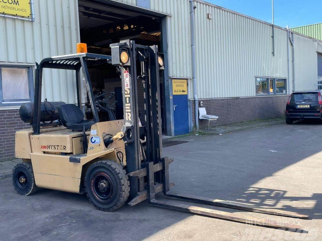 Hyster 2.00 XL Forklift 2.000KG Lifting LPG Engine Good C Stivuitor GPL