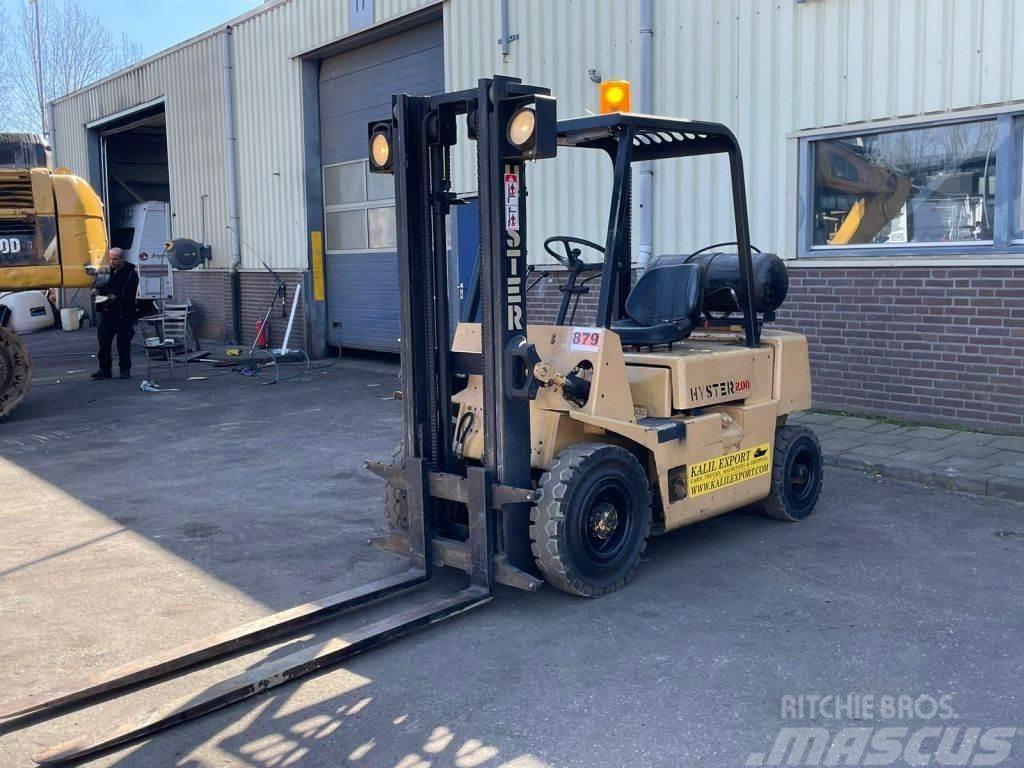 Hyster 2.00 XL Forklift 2.000KG Lifting LPG Engine Good C Stivuitor GPL