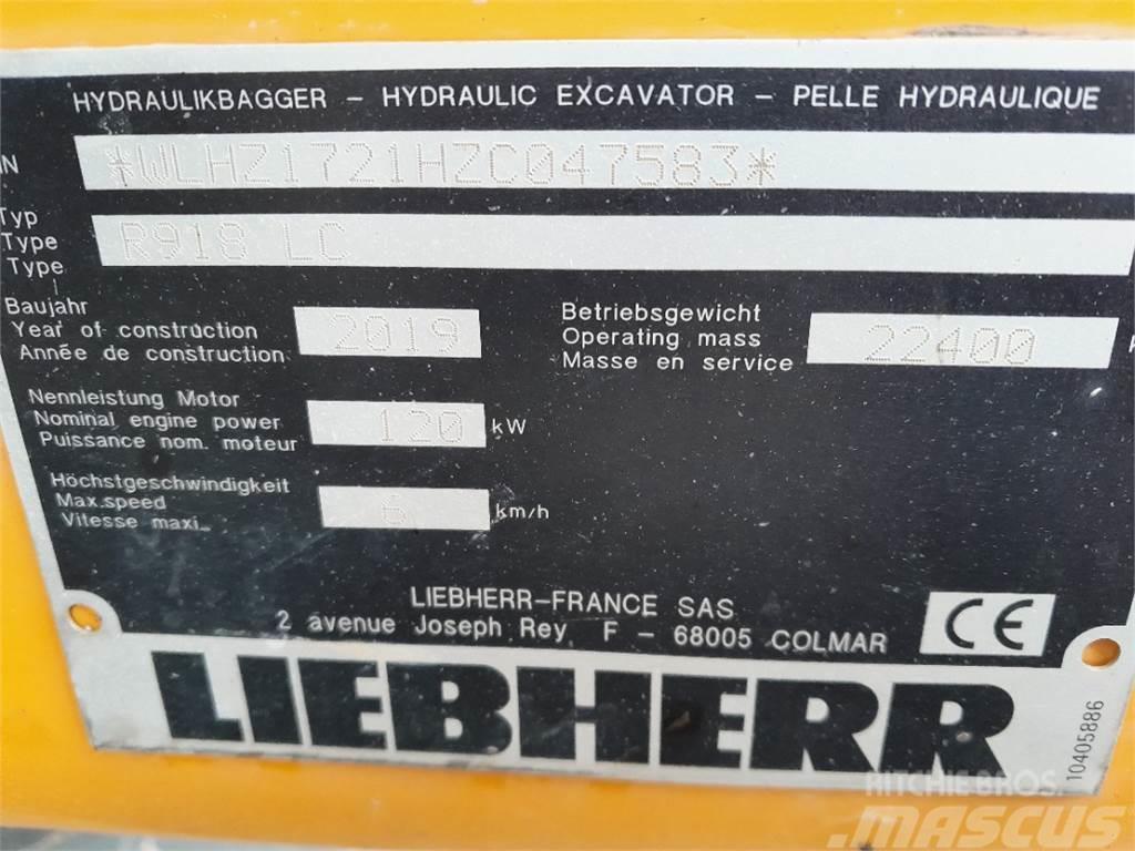 Liebherr R918 LC G6.0 Excavatoare pe senile