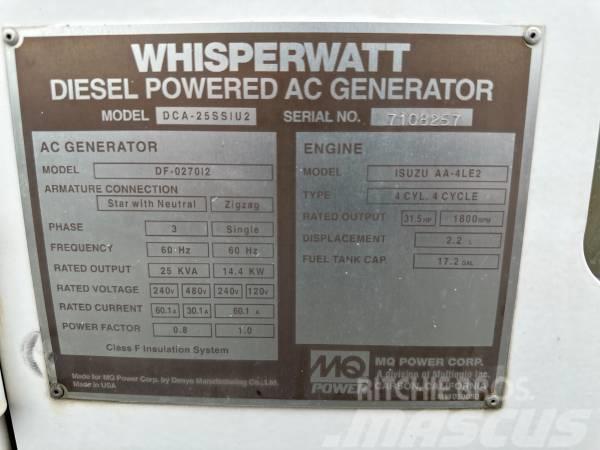 MultiQuip WHISPERWATT DCA25SSIU2 Generatoare Diesel
