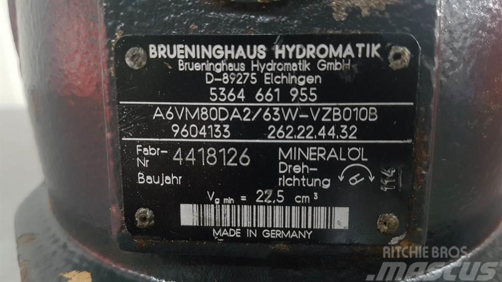 Brueninghaus Hydromatik A6VM80DA2/63W - Zeppelin ZL100 - Drive motor Hidraulice