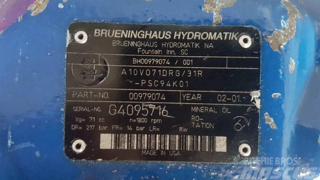 Brueninghaus Hydromatik A10VO71DRG/31R - Load sensing pump Hidraulice