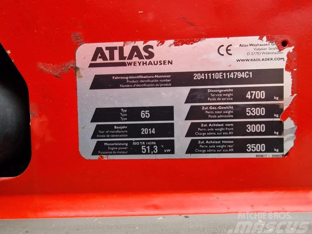 Atlas AR 65 Incarcator pe pneuri