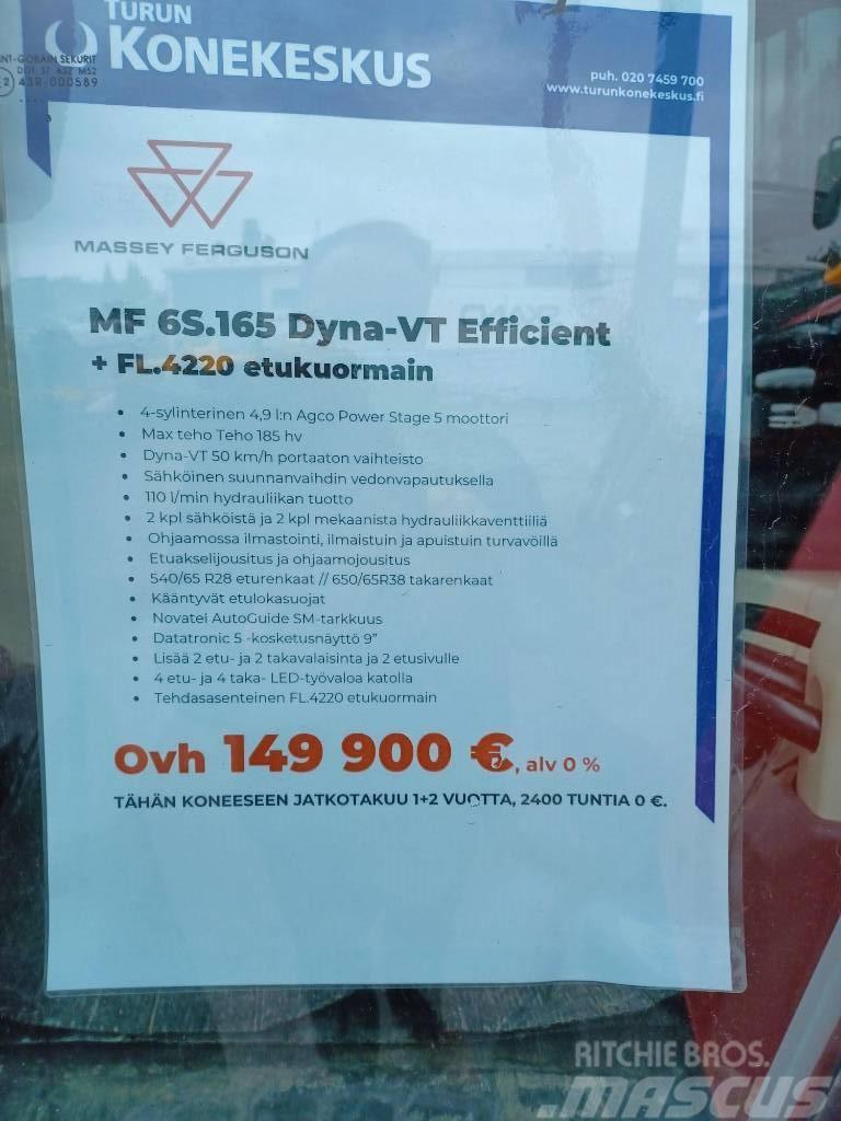 Massey Ferguson 6S Dyna VT Effiecnt Tractoare