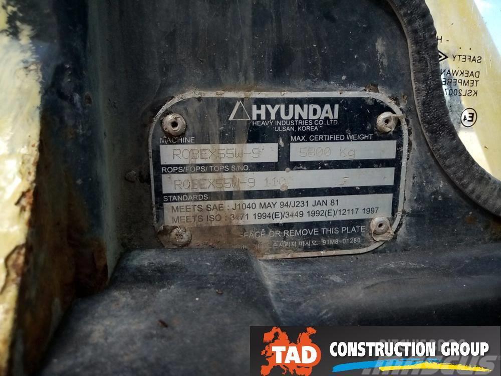 Hyundai Robex 55 W-9 Excavatoare cu roti