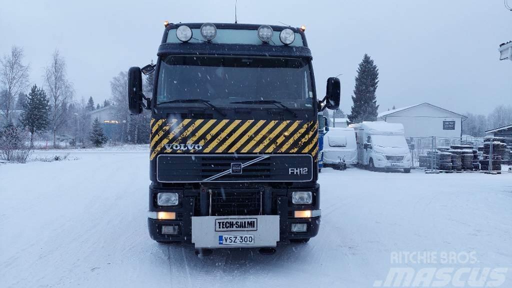 Volvo FH12 + HMF 2820K4 JIB Camioane cu macara