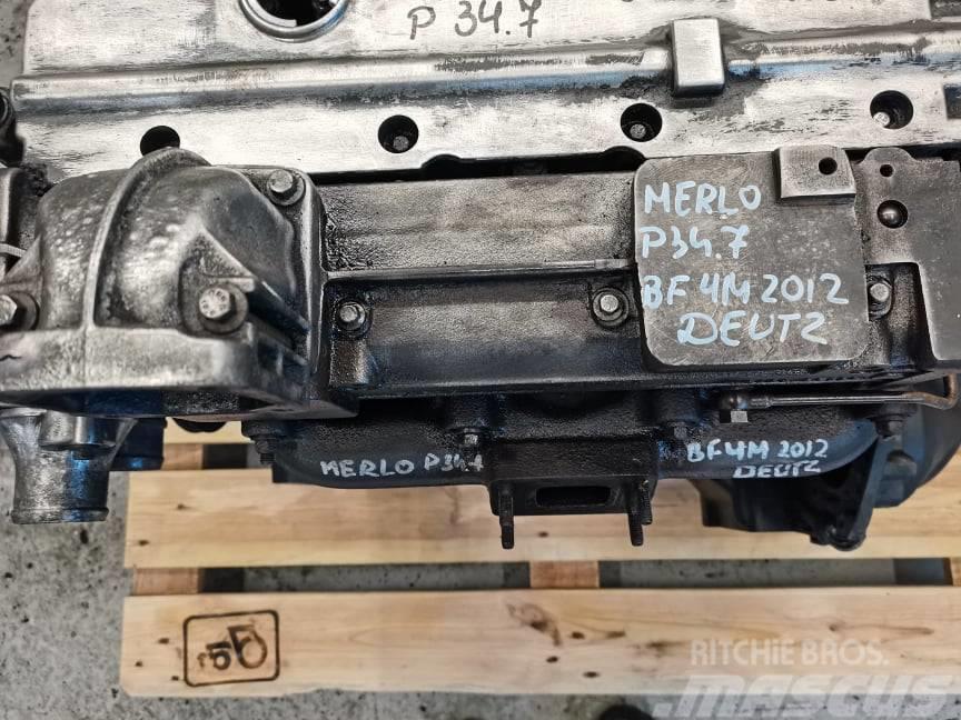 Merlo P 34.7 {Deutz BF4M 2012} intake manifold Motoare
