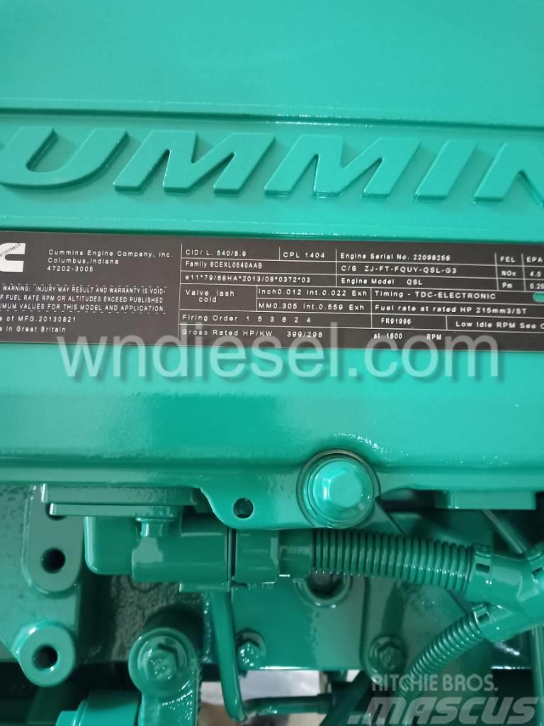 Cummins diesel engine QSL9-G3 CPL1404 Motoare