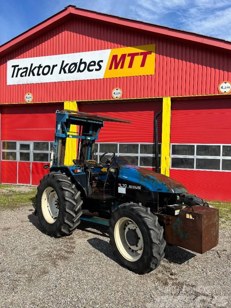 New Holland TL 70 Med Byggelift Tractoare