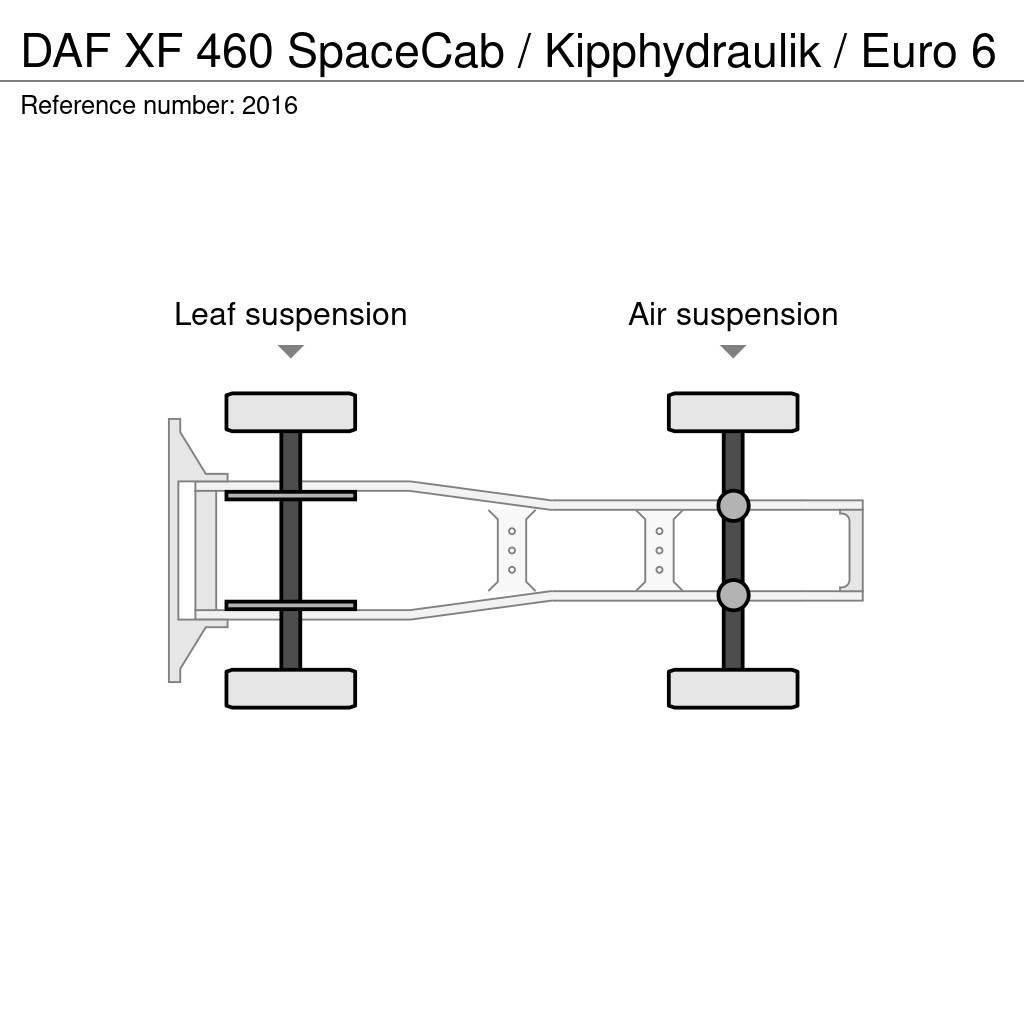 DAF XF 460 SpaceCab / Kipphydraulik / Euro 6 Autotractoare