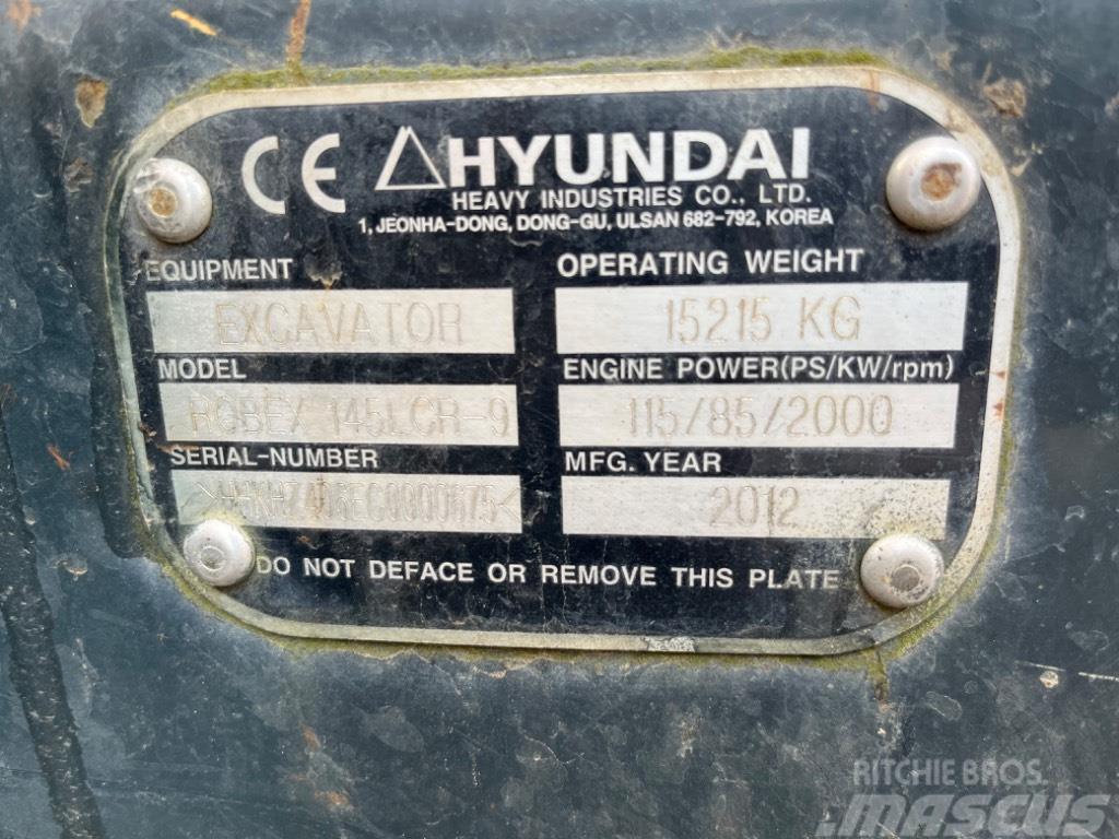Hyundai Robex 145 LCR-9 Excavatoare pe senile