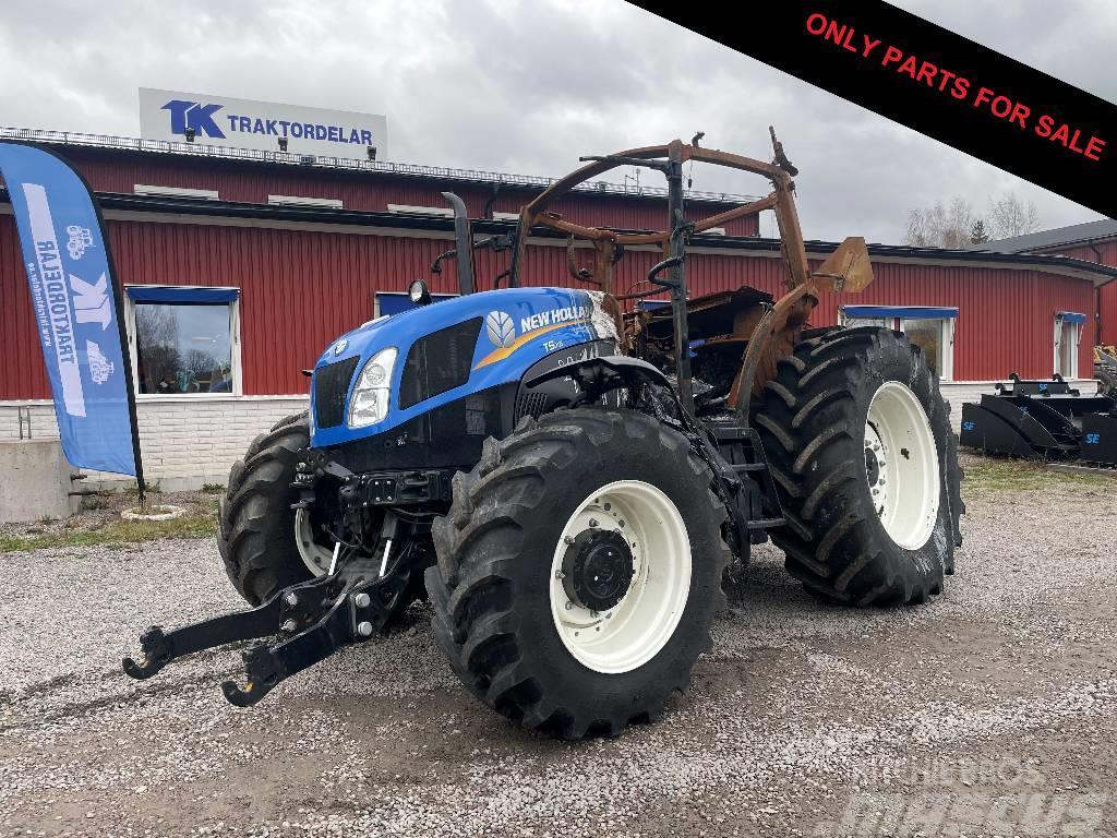 New Holland T 5.115 Dismantled: only spare parts Tractoare