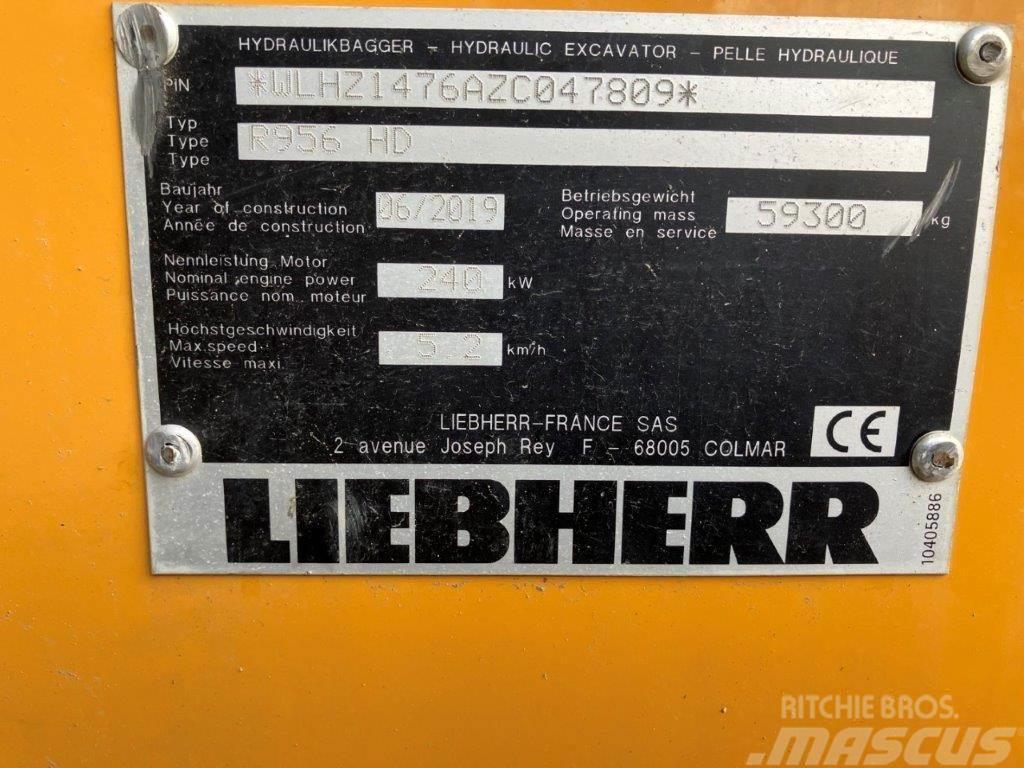 Liebherr R 956 Litronic Excavatoare pe senile