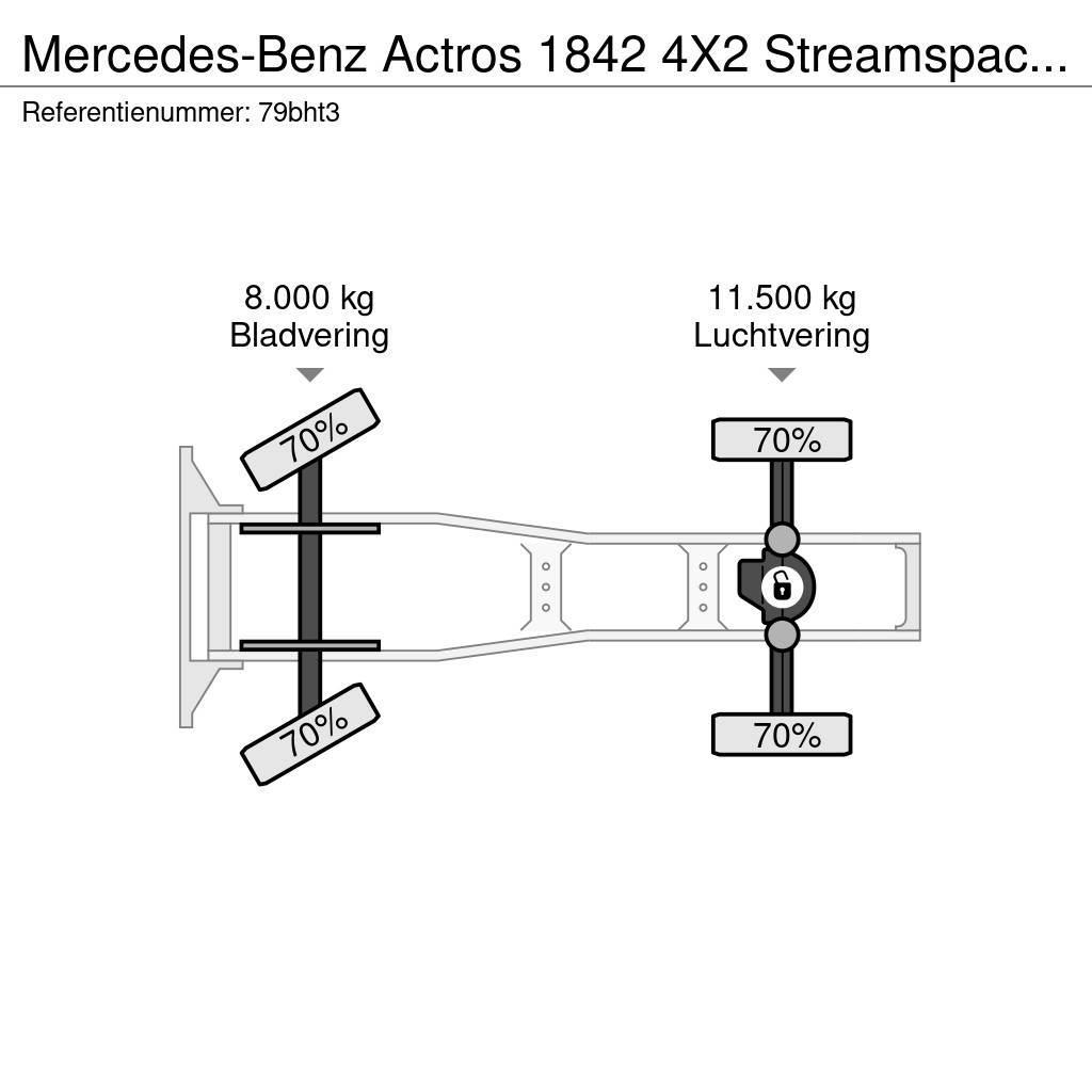 Mercedes-Benz Actros 1842 4X2 Streamspace NL Truck Side skirts 8 Autotractoare