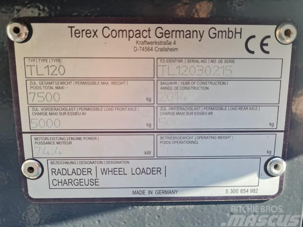 Terex TL 120 Incarcator pe pneuri