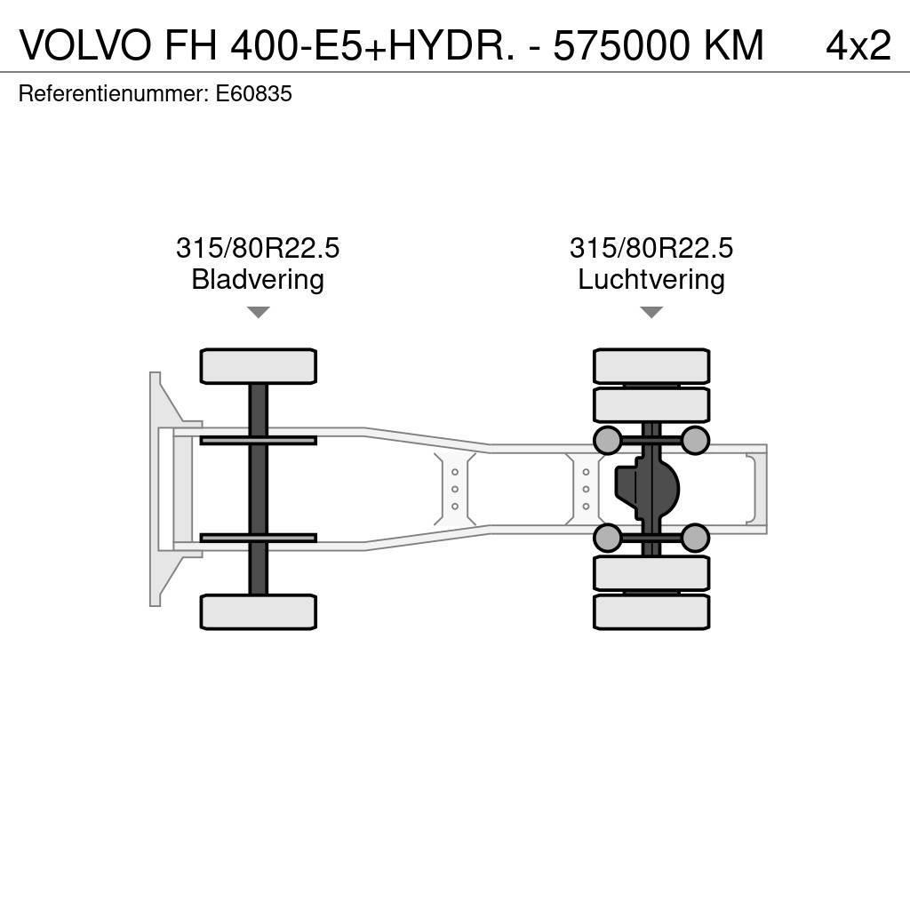Volvo FH 400-E5+HYDR. - 575000 KM Autotractoare