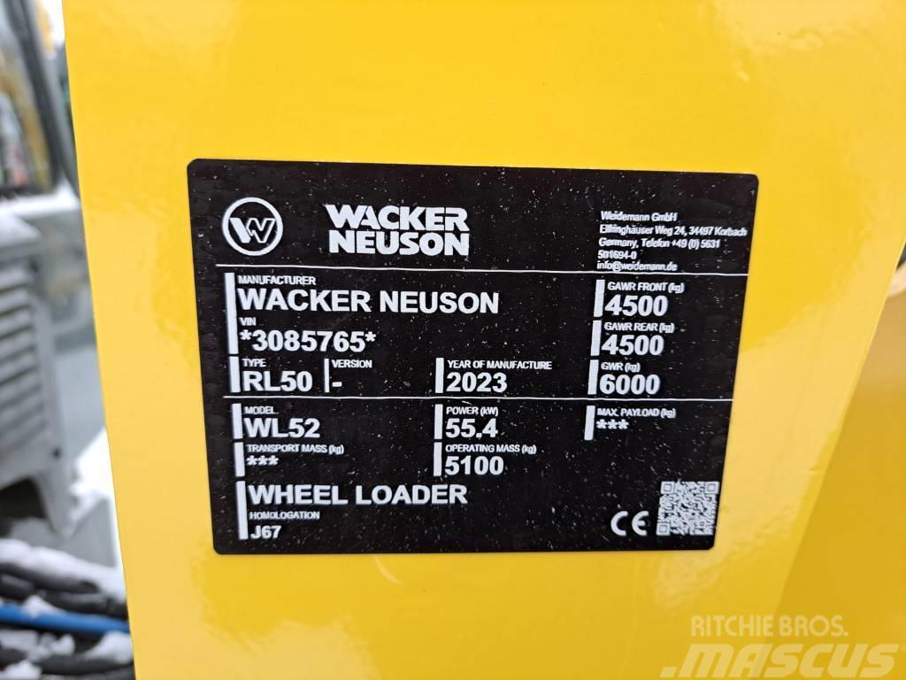 Wacker Neuson WL 52 Incarcator pe pneuri