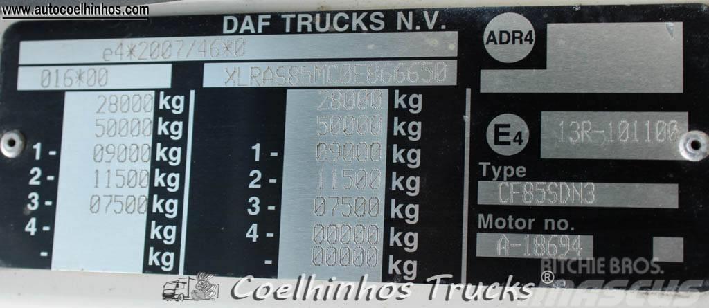 DAF CF85.360 Camioane platforma/prelata