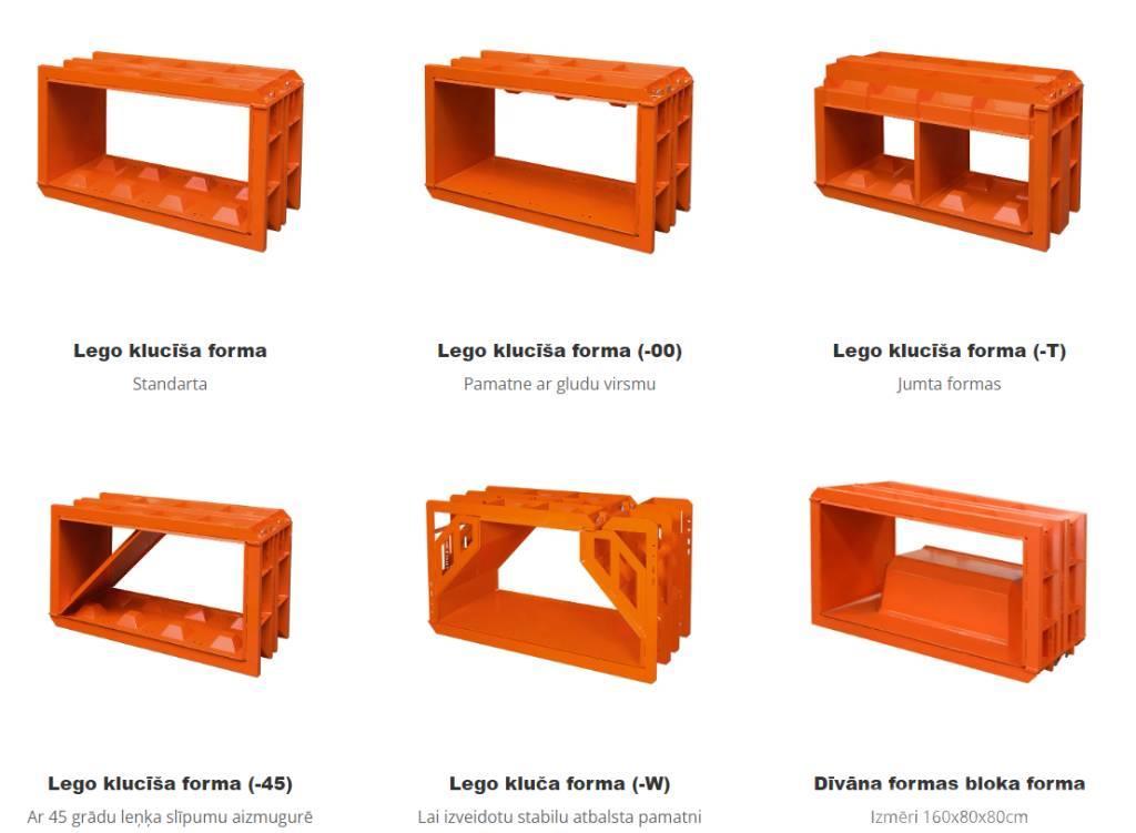  Fibo Intercon Interlocking Moulding Blocks Betona  Accesorii pentru utilaje beton