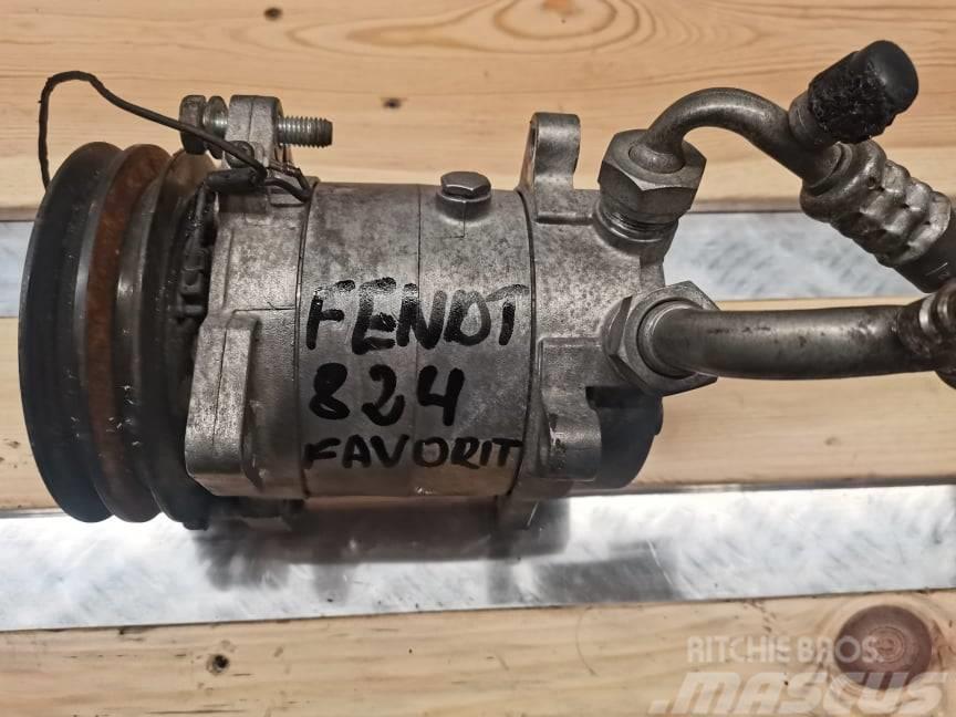 Fendt 824 Favorit {air conditioning compressor} Radiatoare