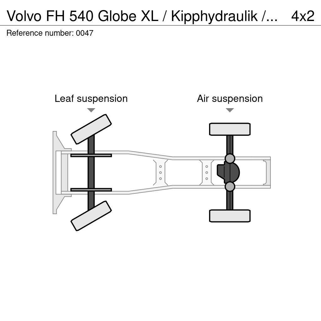 Volvo FH 540 Globe XL / Kipphydraulik / Euro 6 Autotractoare