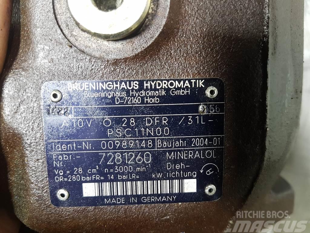 Brueninghaus Hydromatik A10VO28DFR/31L - Load sensing pump Hidraulice