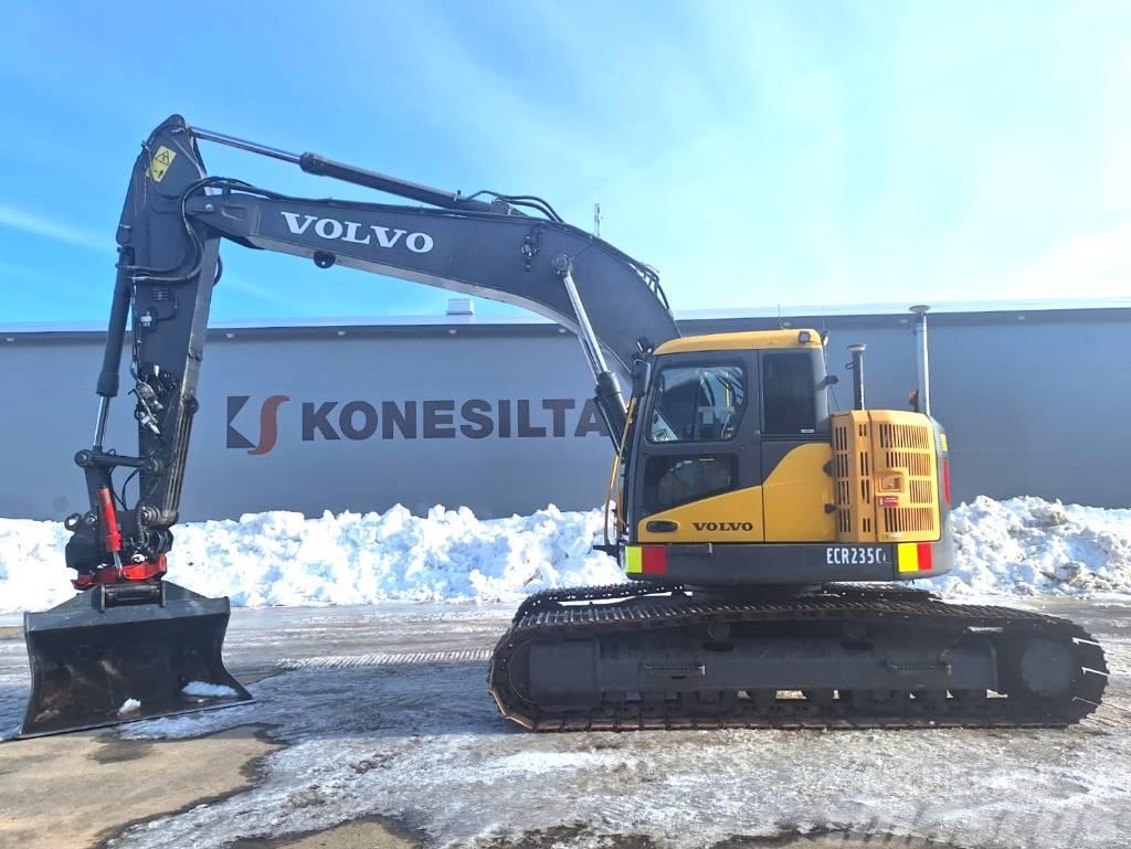 Volvo ECR235CL PYÖRITTÄJÄ, 3D-LAITTEET Excavatoare pe senile