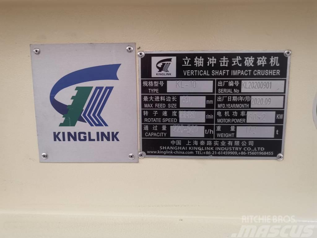 Kinglink Barmac VSI crusher KL-10 | Mineral Concrete Sands Concasoare