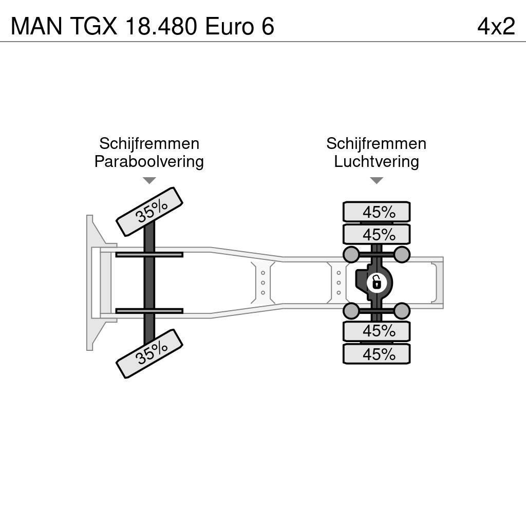 MAN TGX 18.480 Euro 6 Autotractoare