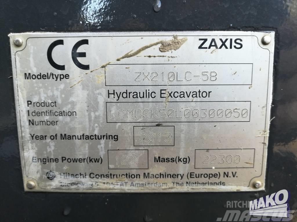 Hitachi ZX 210 LC-5 B Excavatoare pe senile