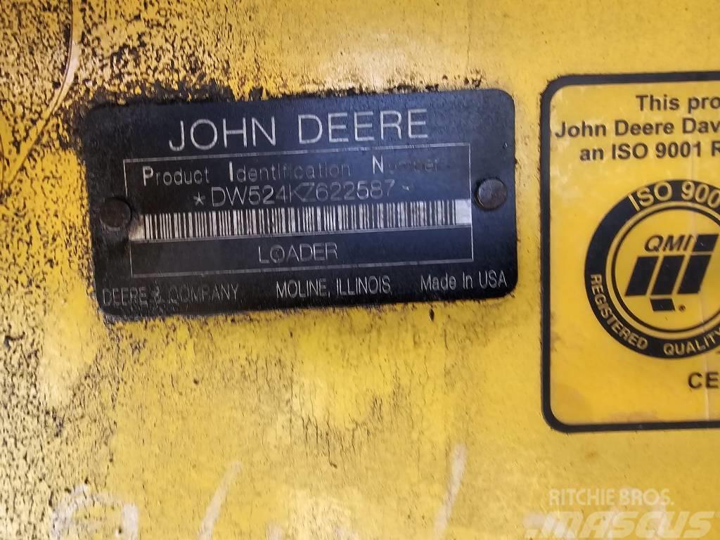 John Deere 524 K Incarcator pe pneuri