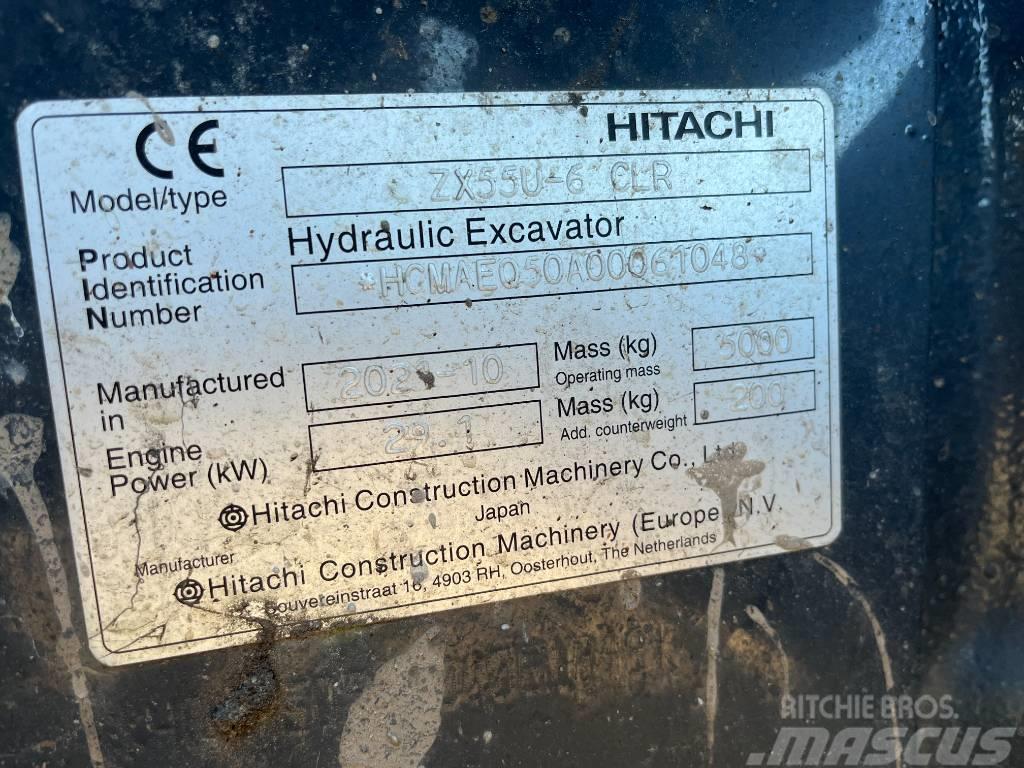 Hitachi ZX 55 Mini excavatoare < 7t