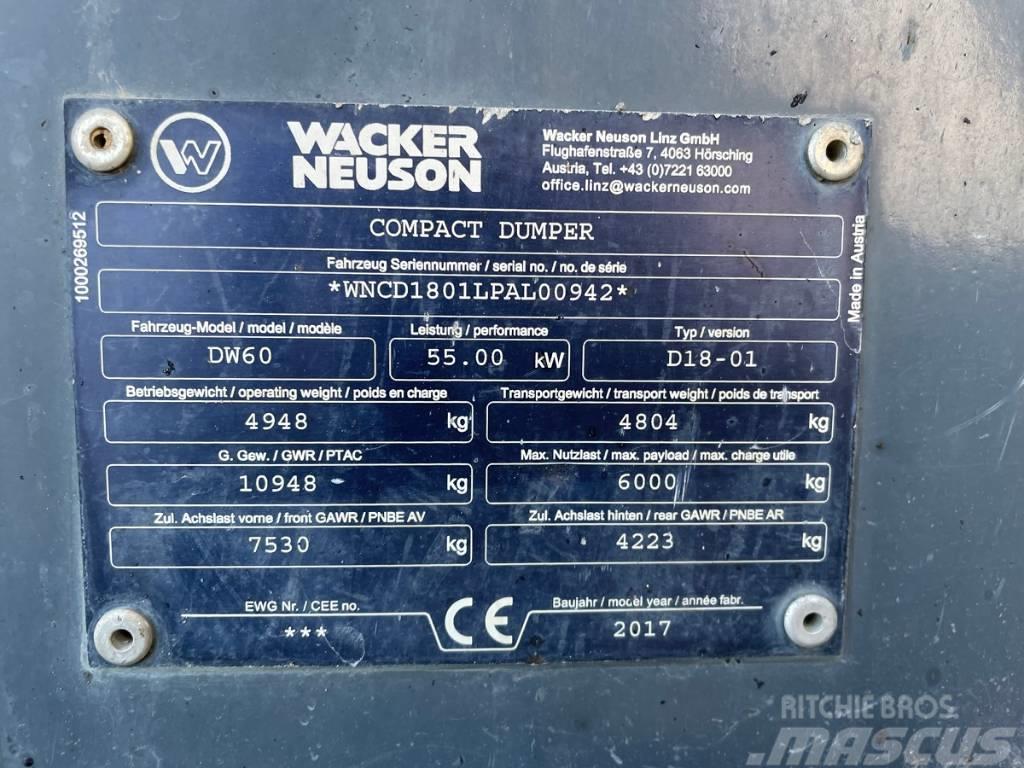 Wacker Neuson DW60 Minitractor de teren