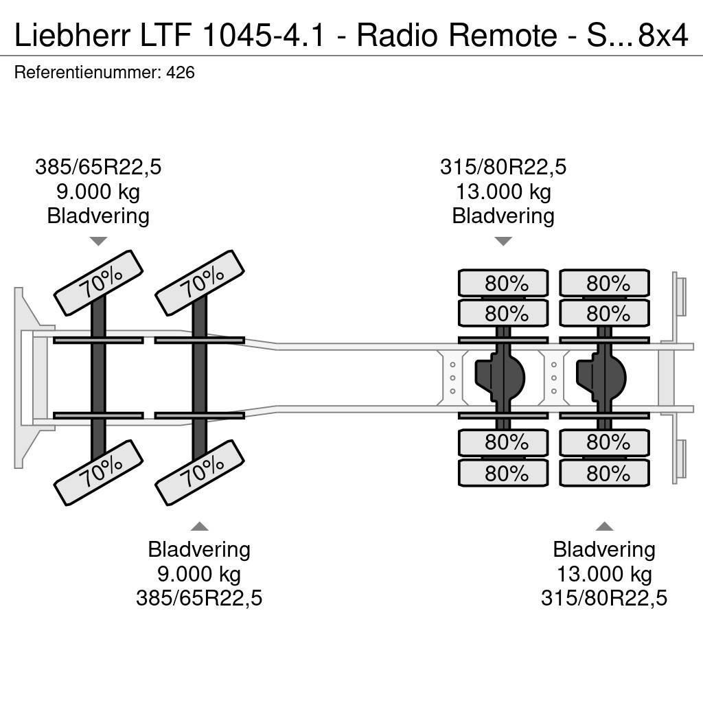 Liebherr LTF 1045-4.1 - Radio Remote - Scania P410 8x4 - Eu Macara pentru orice teren