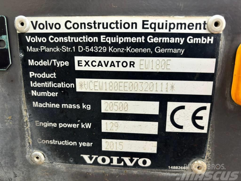 Volvo EW180E Excavatoare cu roti