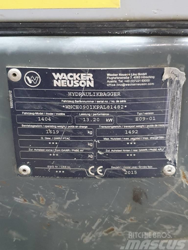 Wacker Neuson 1404 (E09-01) Mini excavatoare < 7t