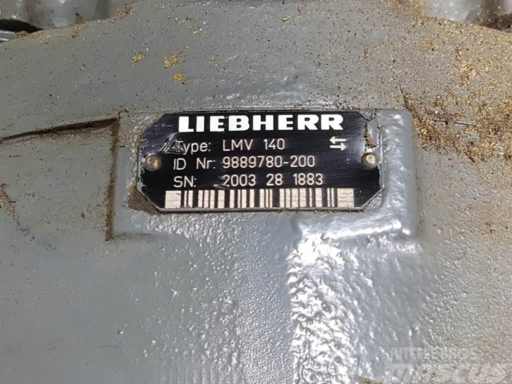 Liebherr A934C-9889780-200-LMV140-Drive motor/Fahrmotor Hidraulice