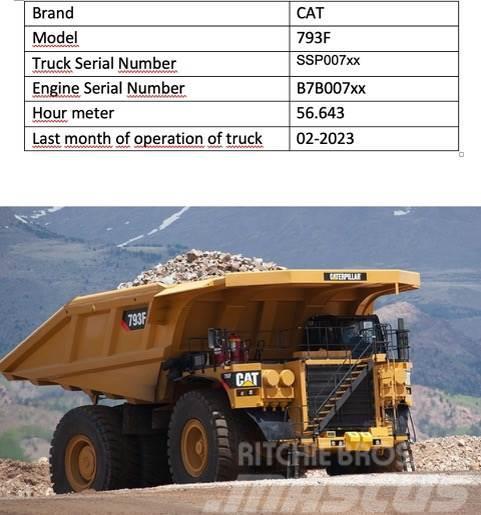 CAT 793 Haul Trucks (Cat Haul Rock Trucks) 793 Minitractor de teren