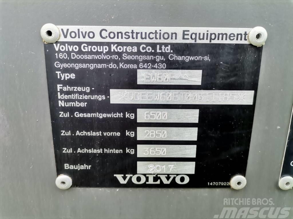Volvo EW 60 Excavatoare cu roti