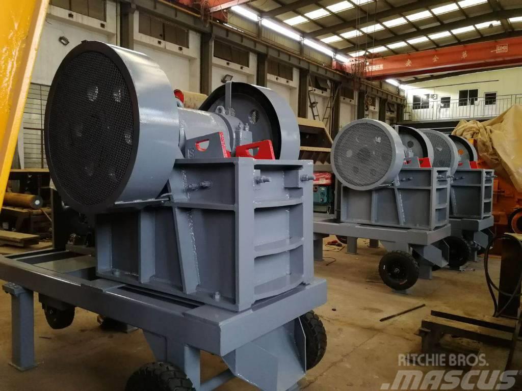 Kinglink PE250x400 Small Jaw Crusher With Diesel Engine Concasoare