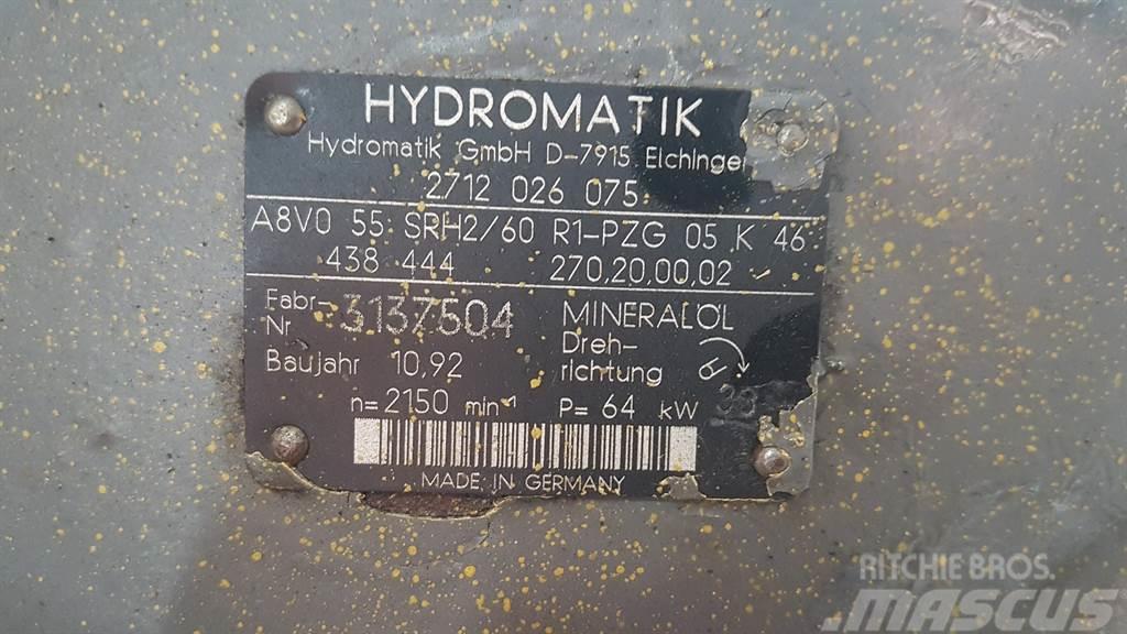 Hydromatik A8V055SRH2/60R1 -Zeppelin ZM15-Pump Hidraulice