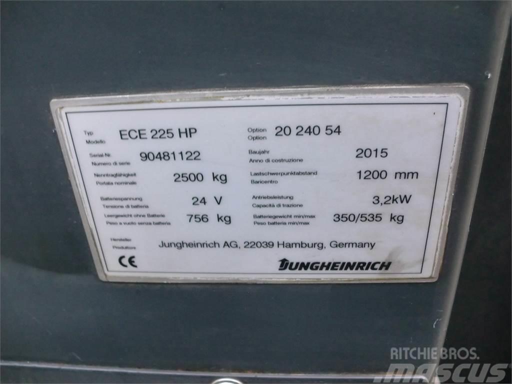 Jungheinrich ECE 225 HP 2400x540mm Stivuitoare de micã inaltime pentu logistica