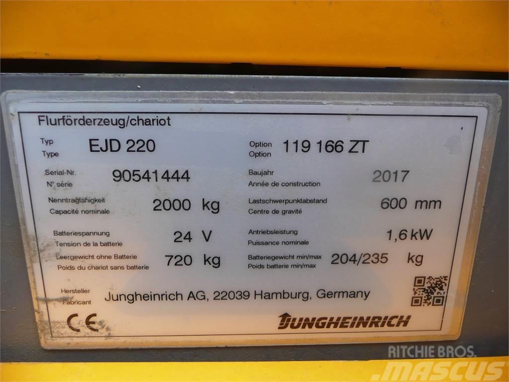 Jungheinrich EJD 220 166 ZT Li-ion Transpaleti autopropulsanti