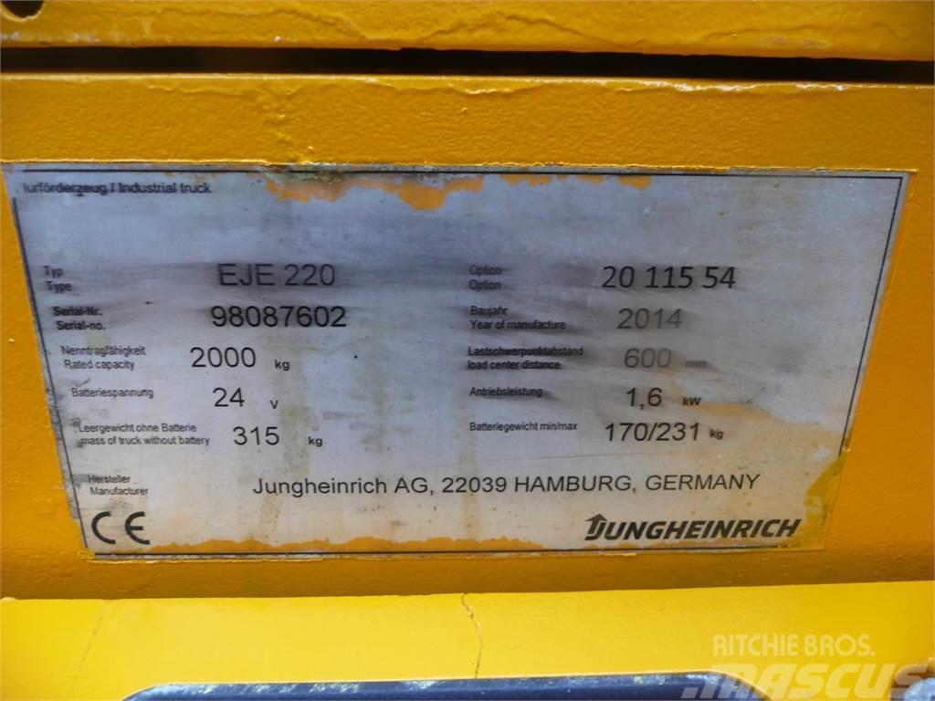 Jungheinrich EJE 220 Transpaleta manuala