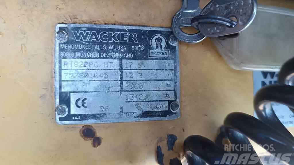 Wacker RT82 SC2 SC3 NEUSON AMMANN RAMMAX 1575 Cilindri compactori dubli