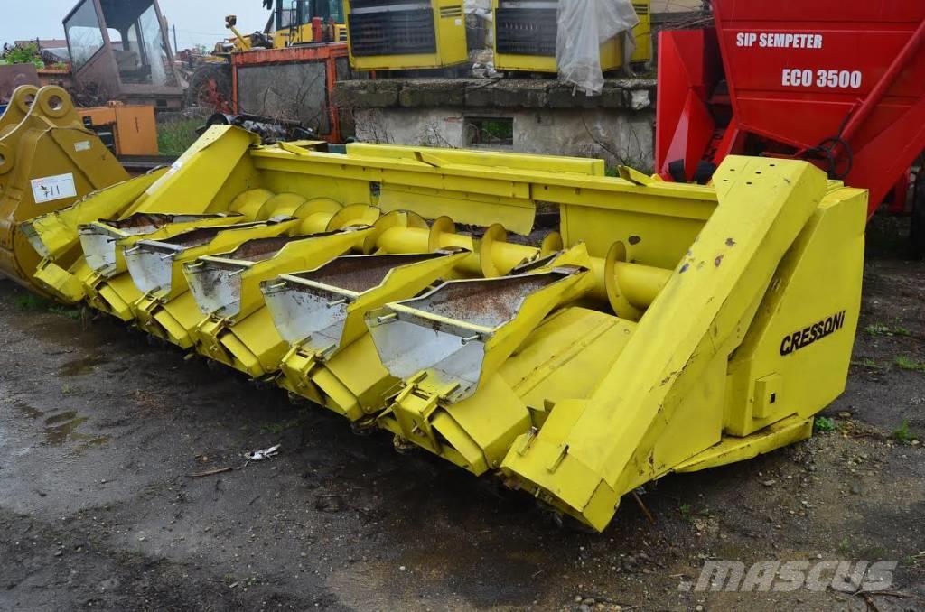 Cressoni cressoni 6 Combine harvester heads