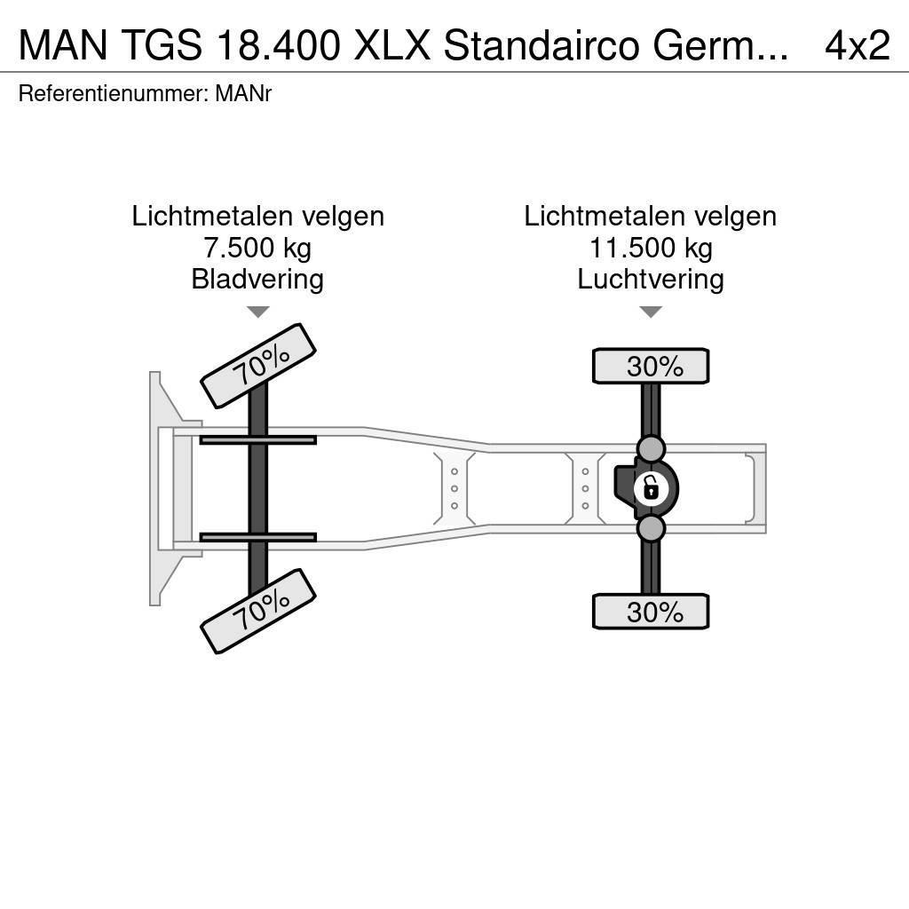 MAN TGS 18.400 XLX Standairco German truck Autotractoare