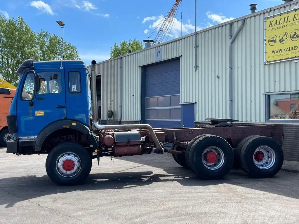 Mercedes-Benz SK 1928 V8 Chassis 4x4 +2 Full Spring ZFBig Axle G Camion cabina sasiu