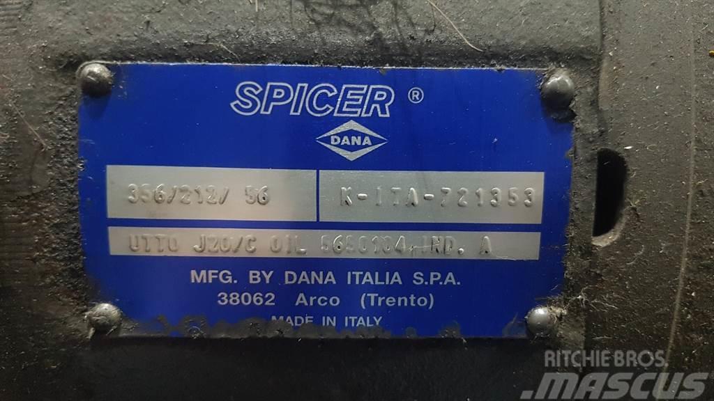 Spicer Dana 356/212/56 - Mecalac 714 MW - Axle Axe